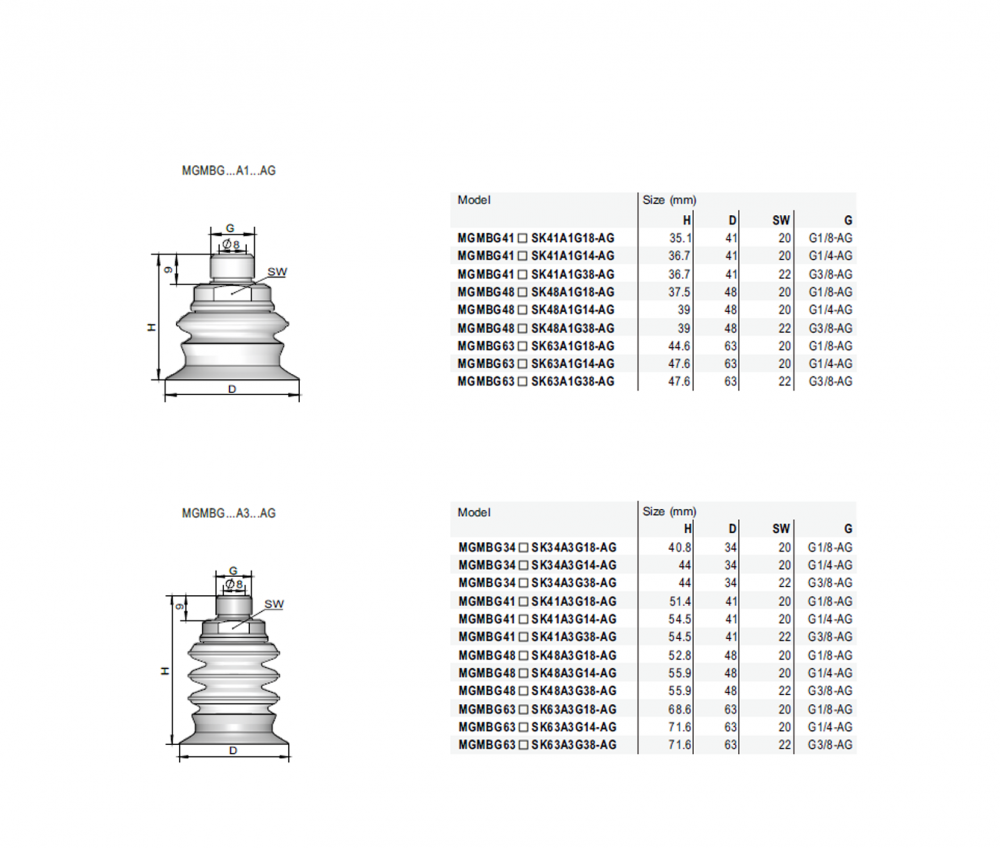 MG-MBG-63S30-A1-G3/8-AG���������� �������� (�������) ��� ����� �������� ������������
